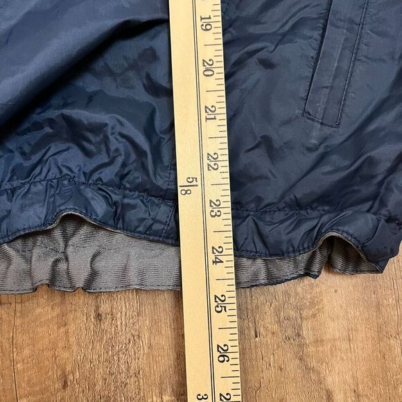 Vtg O'Neill Spellout Mock Neck Windbreaker Zip Oversized Surf M Embroidered USA - Picture 14 of 16